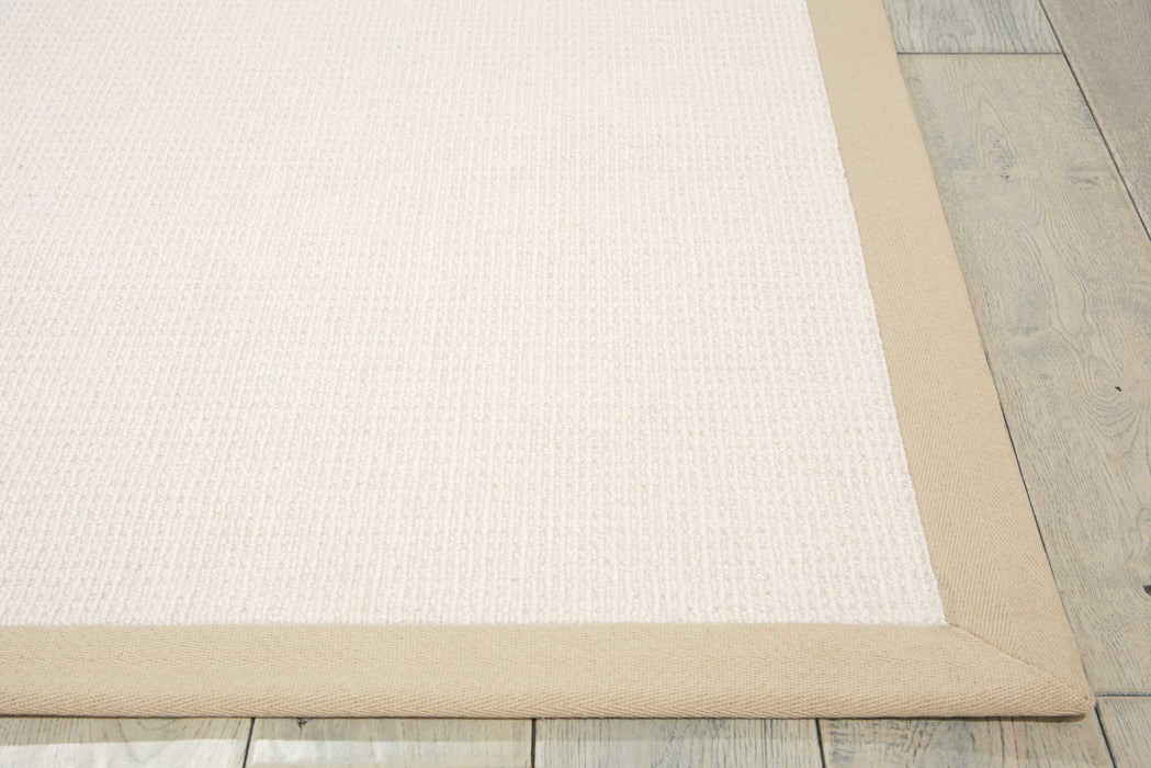 Nourison Sisal Soft SSF02 White 5'x8' Area Rug