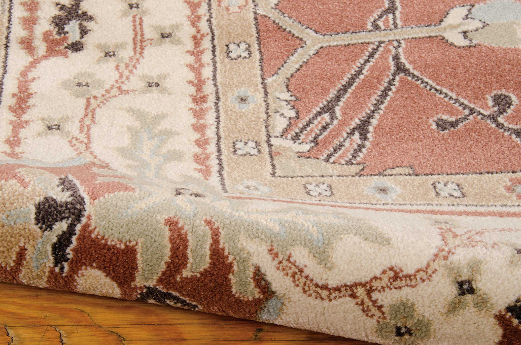Nourison Walden WAL04 Red 8' Runner  Hallway Rug