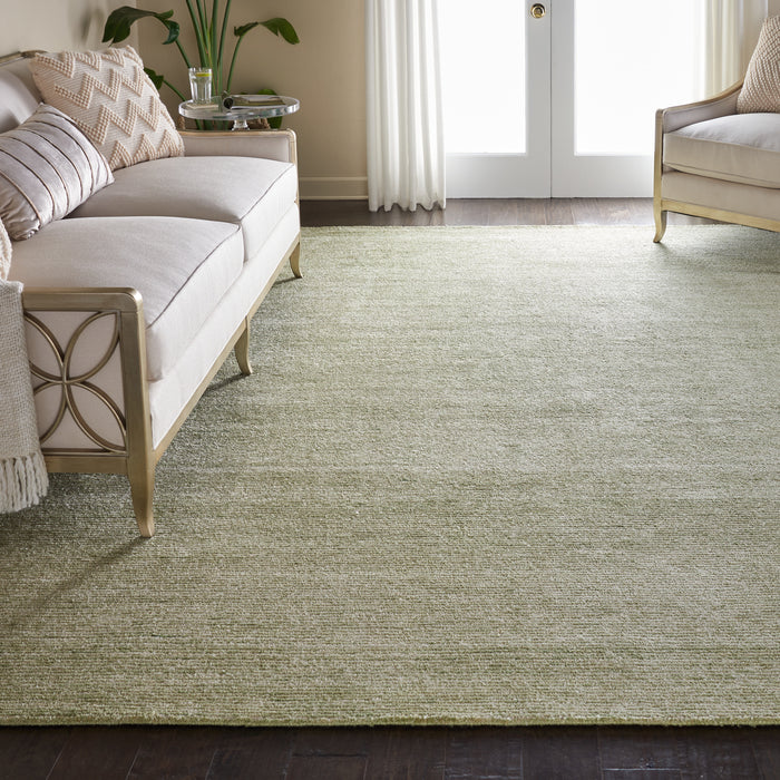 Nourison Weston WES01 Green 8'x11' Oversized Textured Rug