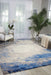 Nourison Twilight TWI22 Blue and Grey 6'x8' Area Rug