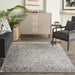 kathy ireland Home Malta MAI03 Grey 5'x8' Area Rug