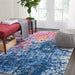 Nourison Twilight TWI25 Red and Blue 6'x8' Area Rug