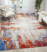 Nourison Twilight TWI26 Multicolor 8'x10' Large Rug