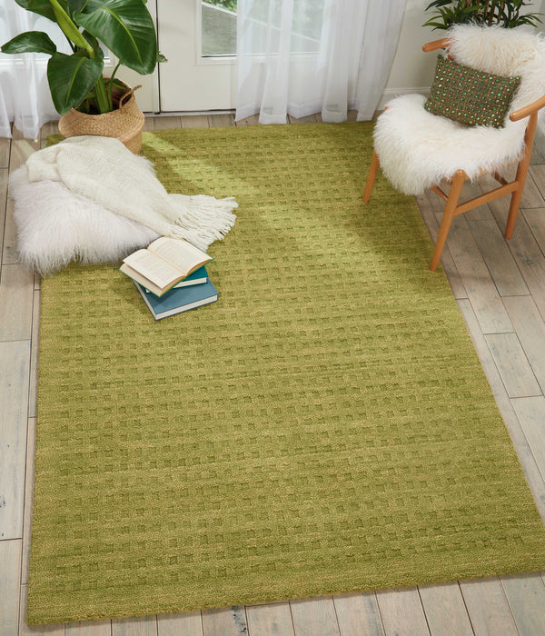 Nourison Marana MNN01 Green 7'x10' Large Wool Rug