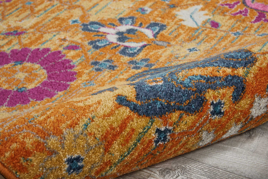 Nourison Passion PSN01 Orange 8'x10' Large  Rug