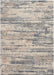 Nourison Rustic Textures RUS04 Beige and Grey 4'x6' Rustic Area Rug