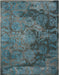 Nourison Opaline OPA12 Black and Blue 10'x14' Oversized Rug