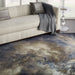 Nourison Le Reve LER07 Brown and Grey 9'x12' Oversized Storm Clouds Rug