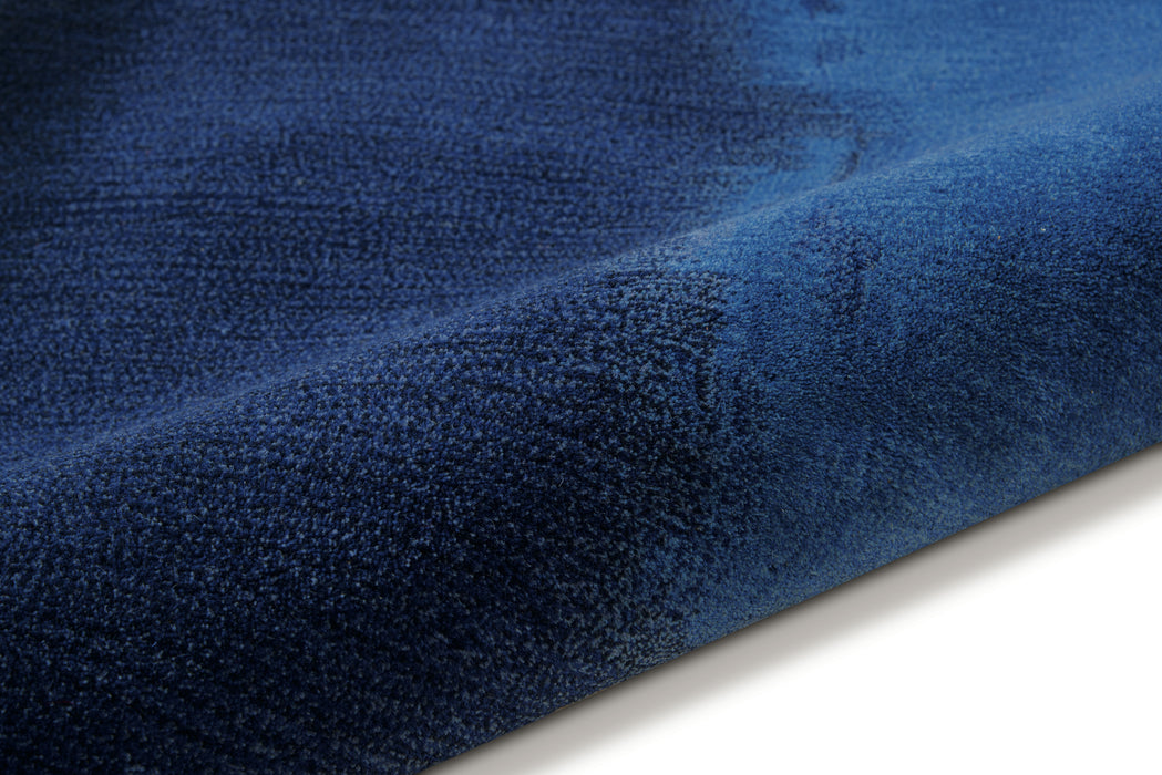 Calvin Klein Home Luster Wash SW18 Blue 4'x6'  Area Rug