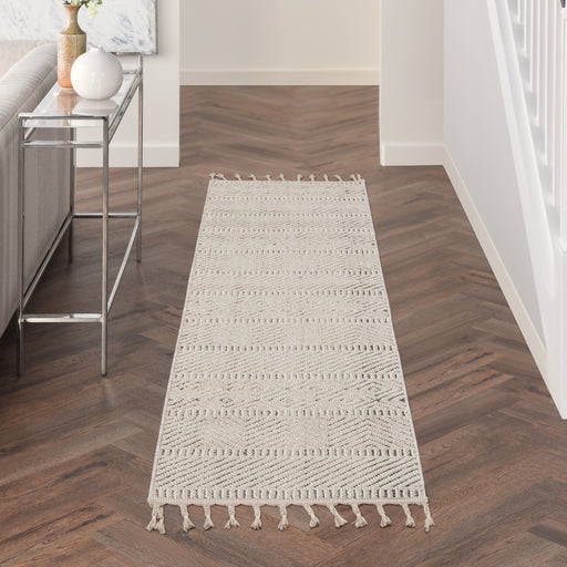Nourison Paxton 8' Runner Taupe Area Rug