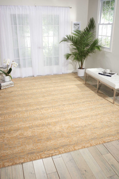 Nourison Silken Allure SLK23 Beige 8'x10' Rug