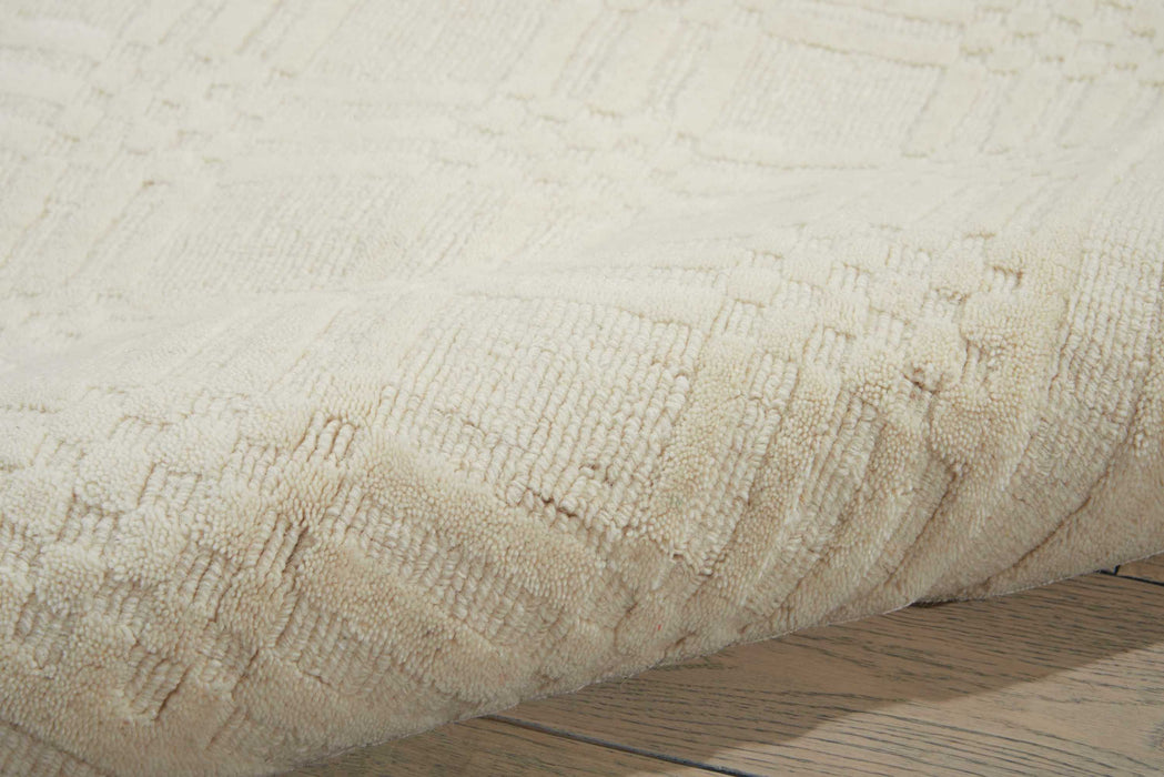 Nourison Westport WP32 White 5'x8'  Area Rug
