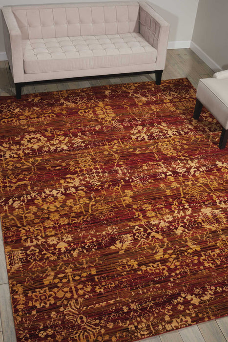 Nourison Rhapsody RH011 Multicolor 8'x10' Rug