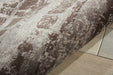 Nourison Twilight TWI10 Charcoal and Grey 12'x15' Oversized Rug