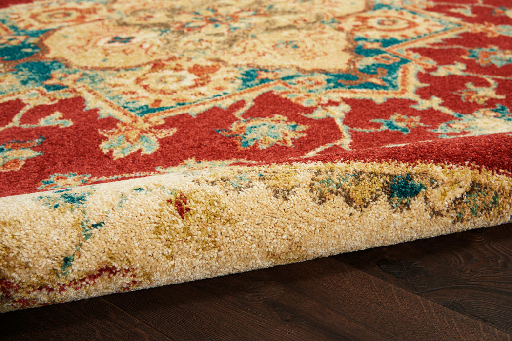 Nourison Traditional Antique 8' Runner  Persian    Area Rug