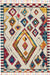 Nourison Nomad NMD02 White Multicolor 7'x10' Large Rug