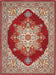 Nourison Majestic 9'x12' Red Multicolor Persian Area Rug