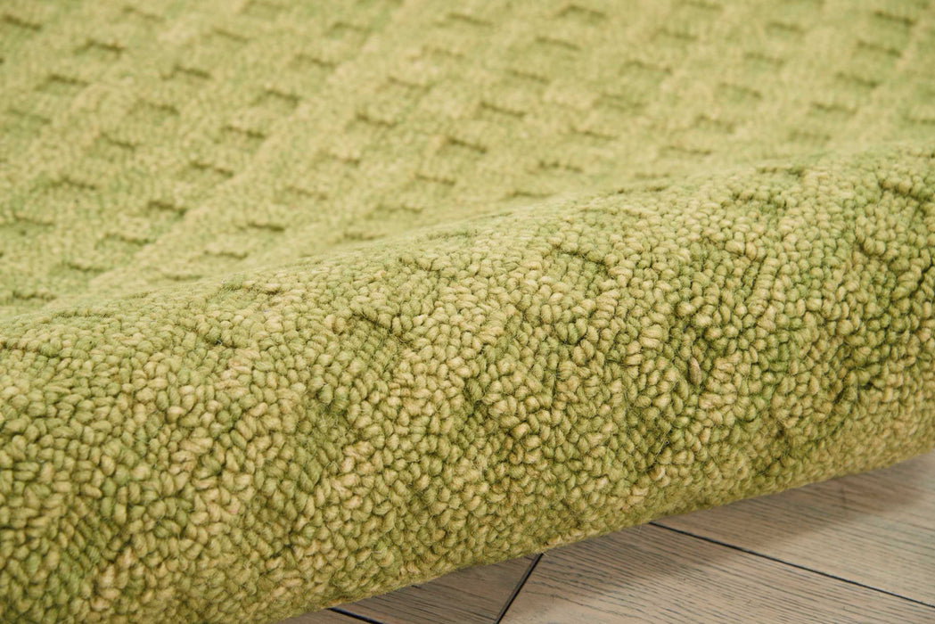 Nourison Marana MNN01 Green 7'x10' Large Wool Rug