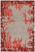 Nourison Symmetry SMM02 Ivory and Red 5'x8' Area Rug