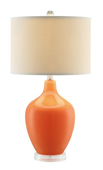 Avery Orange Table Lamp