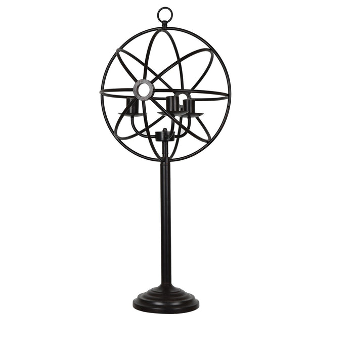 36.5"H Metal Table Lamp W/3Pcs Cvla001  1Pk/3.85'