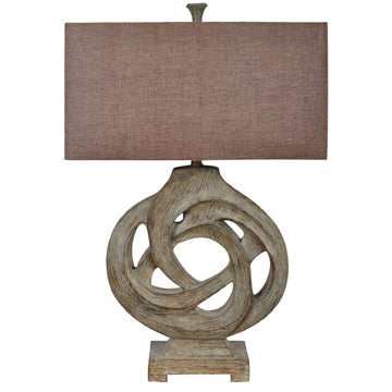 Coiled Branch Table Lamp