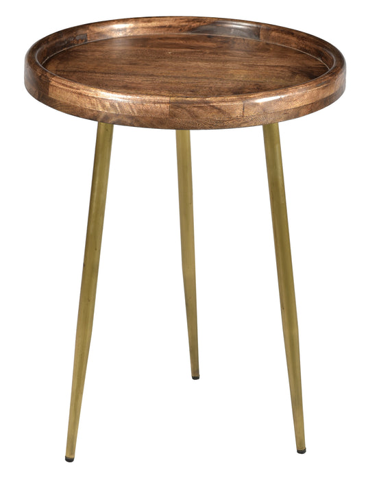 Bengal Manor Mango Wood Tray Top Accent Table