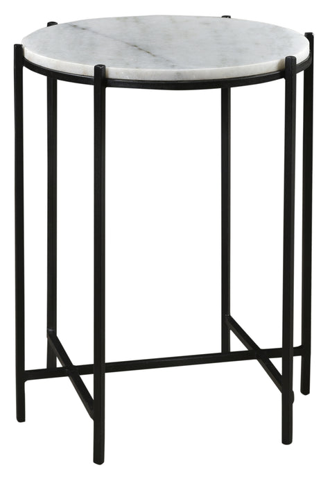 Bengal Manor Iron And Marble Accent Table