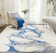 Nourison Twilight TWI27 Ivory and Blue 9'x12' Oversized Rug