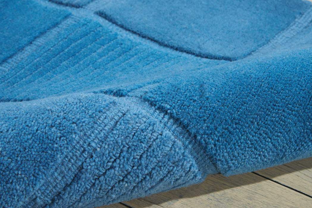 Nourison Westport WP31 Blue 4'x6'  Area Rug