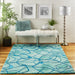 Nourison Symmetry SMM05 Aqua 5'x8' Area Rug