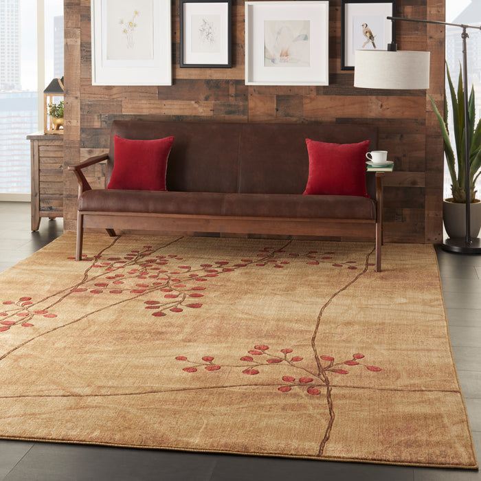 Nourison Somerset ST74 Brown 8'x11'   Rug