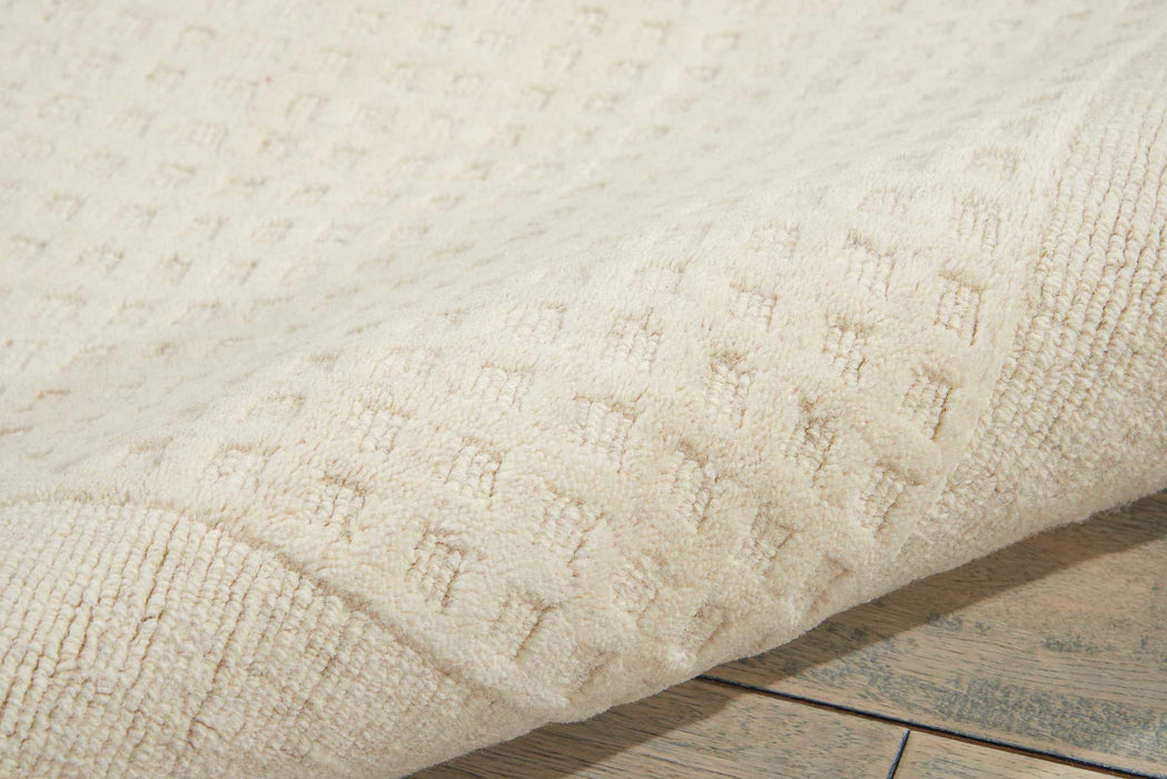 Nourison Westport WP20 White 8' Runner  Hallway Rug