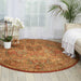 Nourison Living Treasures LI02 Multicolor 6' Round Area Rug