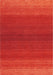 Calvin Klein Linear Glow GLO01 Red 4'x6' Area Rug