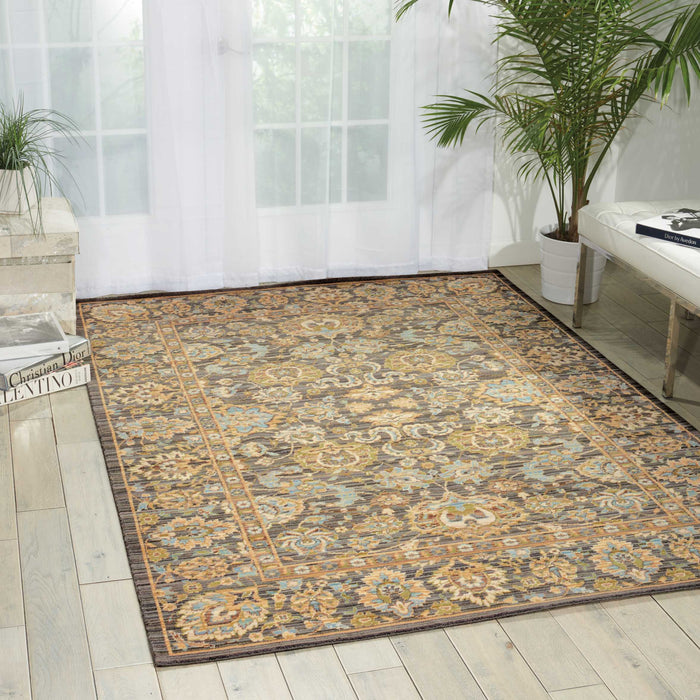 Nourison Timeless TML20 Grey 5'x8' Area Rug