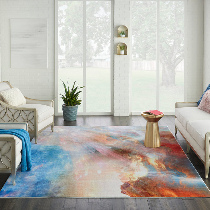 Nourison Le Reve LER04 Multicolor 8'x10' Large Rug