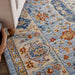 Nourison Majestic 9'x12' Light Blue Multicolor Persian Area Rug