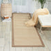 Nourison Sisal Soft SSF05 Brown 8' Runner Hallway Rug