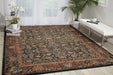 Nourison 2020 NR201 Navy 5'x8' Area Rug
