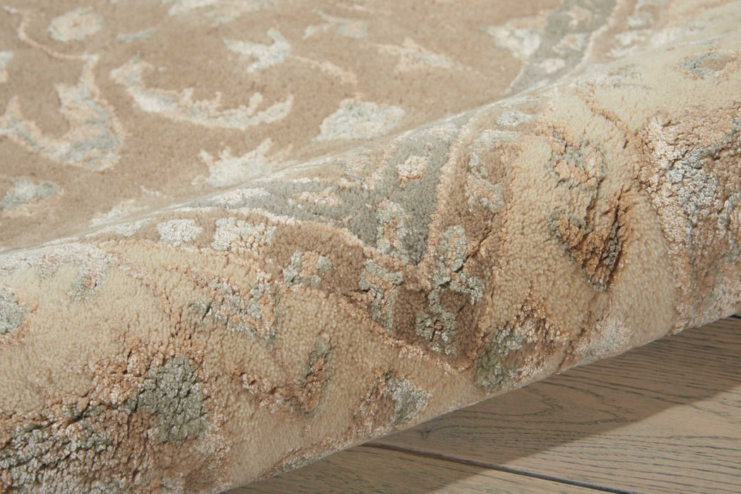 Nourison Symphony SYM04 Brown 8'x11'   Rug