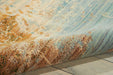 Nourison Rhapsody RH016 Blue 10'x14' Rug