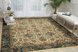 Nourison 2020 NR201 White Multicolor 8'x11' Area Rug