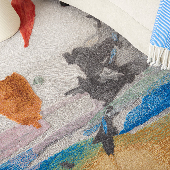 Nourison Symmetry 4'x6' Area Rug