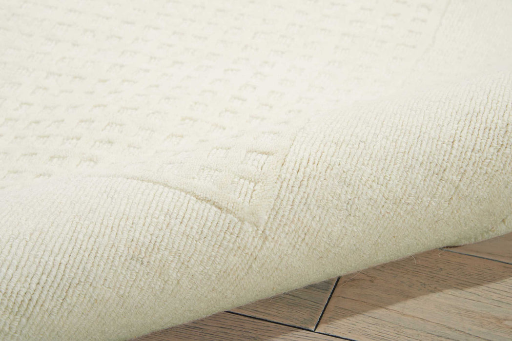 Nourison Westport WP20 White 5'x8'  Area Rug