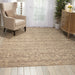 Nourison Silk Elements SKE22 Beige 8'x10' Rug