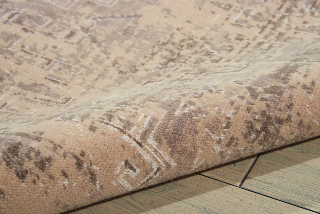 Nourison Silk Elements SKE19 Beige 8'x10' Rug