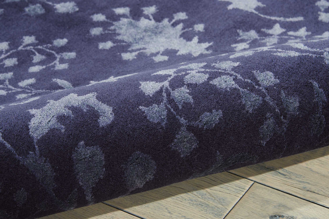 Nourison Symphony SYM11 Blue 4'x6'  Area Rug