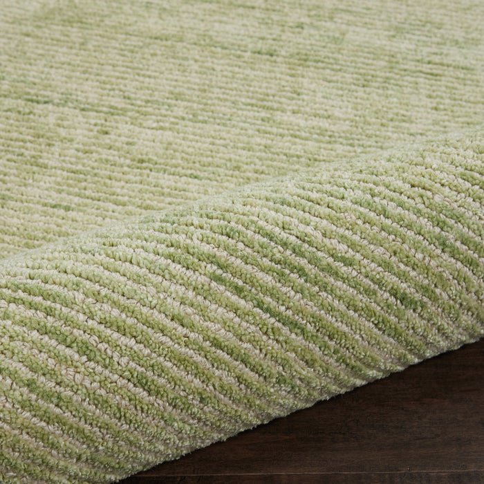 Nourison Weston WES01 Green 8'x11' Oversized Textured Rug