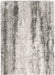 Nourison Dreamy Shag 5' x 7' Ivory/Charcoal Area Rug